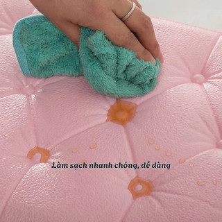 Tấm Xốp Dán Tường 3D Dày 7mm Chống Va Đập, Xốp Dán Tường Cách Âm Trang Trí Phòng Sẵn Keo Siêu Dính
