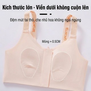 Áo Lót Ren Không Gọng Cỡ Lớn - Mát Mẻ Mùa Hè, Che Khuyết Điểm, Thoải Mái Cho Bạn Gái Có Phần Hơn