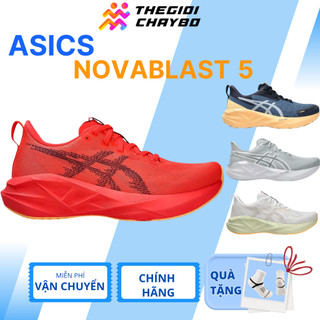 Giày Chạy Bộ Asics Novablast 5 Nam/Nữ – Giày Thể Thao Êm Nhẹ FF BLAST MAX, Đàn Hồi Cao
