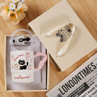 Quà tặng sinh nhật cho nữ bạn thân cốc sứ Vô Tri cute quà tặng dễ thương quà tặng cho nữ