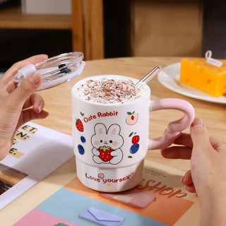 Quà tặng sinh nhật cho nữ bạn thân cốc sứ Vô Tri cute quà tặng dễ thương quà tặng cho nữ