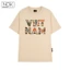 Áo thun VIETNAM local brand thiết kế họa tiết văn hoá Việt Nam độc đáo Áo unisex form rộng NOK-N045