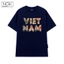Áo thun VIETNAM local brand thiết kế họa tiết văn hoá Việt Nam độc đáo Áo unisex form rộng NOK-N045