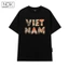 Áo thun VIETNAM local brand thiết kế họa tiết văn hoá Việt Nam độc đáo Áo unisex form rộng NOK-N045