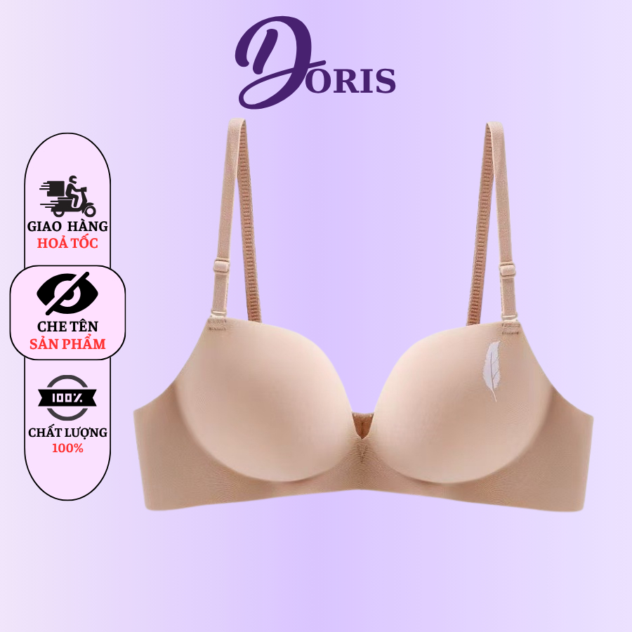 Áo Ngực Không Gọng Đúc Su Mút Bàn Tay – Áo Lót Nữ Ôm Dáng Tạo Form Gọn Gàng DORIS A01
