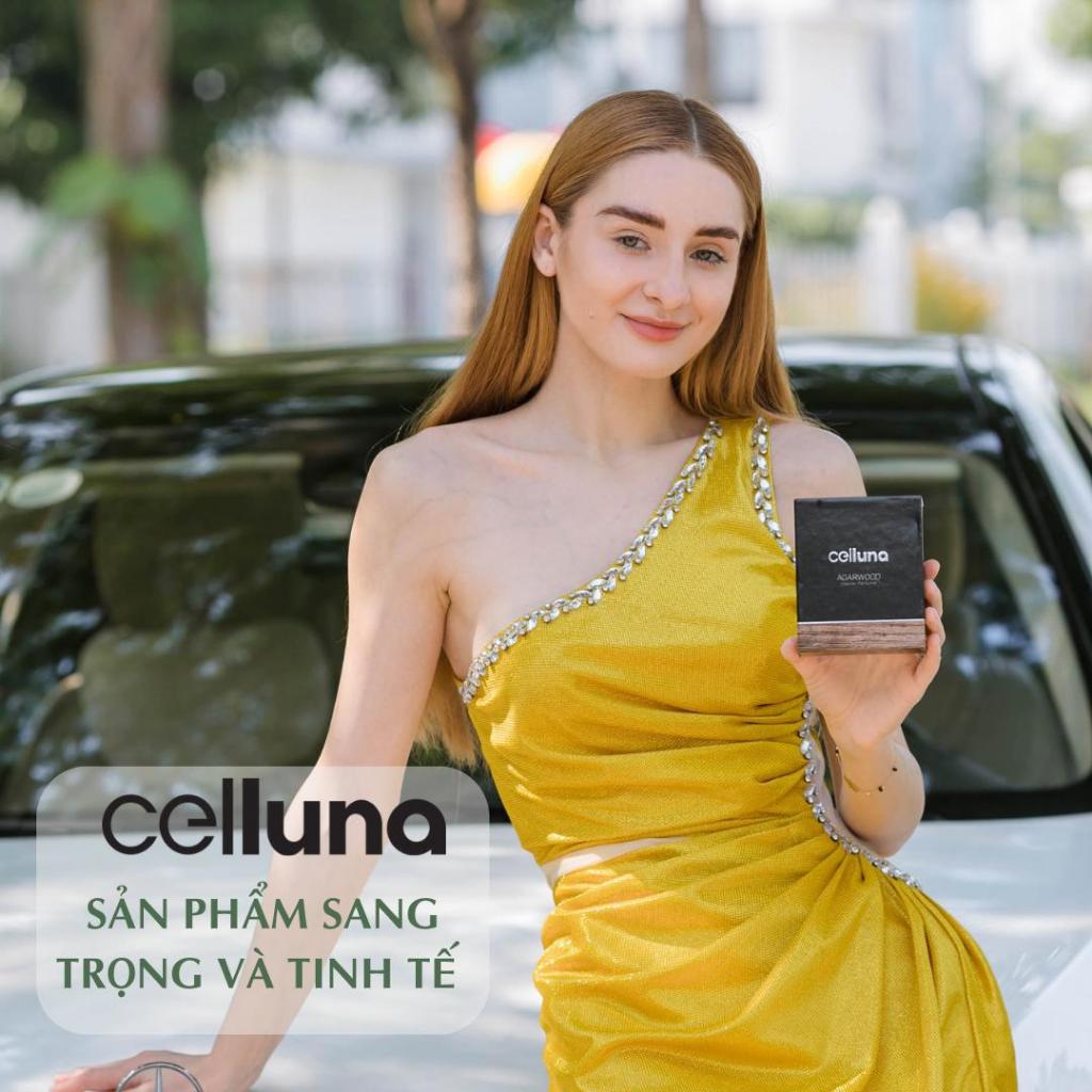 (Best Seller) Nước Hoa Ô Tô Celluna - Nước Hoa Xe Hơi, Tinh Dầu Thơm Khử Mùi, Chống Say Xe, Mùi Hương Thư Giãn