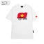 Áo thun local brand in hình lá cờ Việt Nam, form rộng cổ tròn chất liệu cotton cao cấp NOK-N055