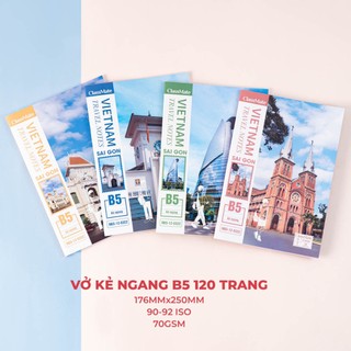 Combo 5/10 Vở Kẻ Ngang 200/120/ 80 Trang CLASSMATE Giấy 60-70gsm, Vở Viết Môn Học Chính Cho Học Sinh Cấp 2, Cấp 3