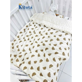 Chăn Trần Bông Muslin Hạt Đậu cao cấp dày dặn, ấm áp mùa đông
