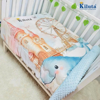 Chăn Trần Bông Muslin Hạt Đậu cao cấp dày dặn, ấm áp mùa đông