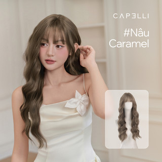 Tóc Giả Nguyên Đầu CAPELLI Xoăn Sóng Mái Thưa Camila Wig