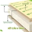 Nệm Foam VITA Việt Thành Nguyên Tấm Cao Cấp, Nâng Đỡ Cột Sống, Thoáng Khí, Êm Ái, Bảo Hành 15 Nam Xẹp Lún
