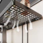 Kệ Để Đồ Bồn Rửa Mặt Lavabo Rãnh Chữ U Đa Năng, Giá Để Mỹ Phẩm Nhà Tắm Thép Chống Gỉ Không Cần Khoan