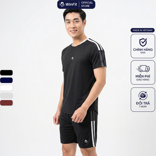 Bộ Quần Áo Thể Thao Nam WINFIT Vải ComfortLite Form Regular, Chất Vải Mềm Mướt Êm Da, Thoải Mái Cả Ngày WBN003