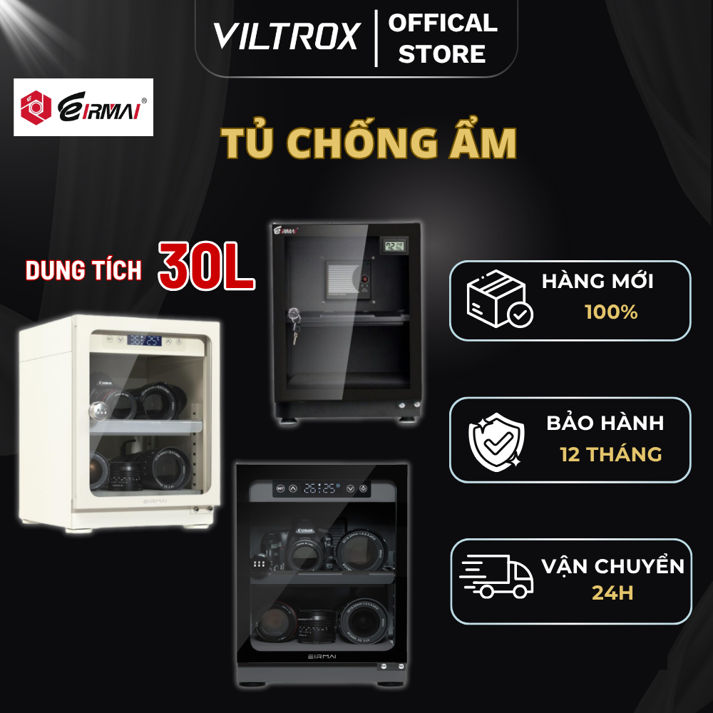 Tủ chống ẩm máy ảnh Eirmai MRD-30