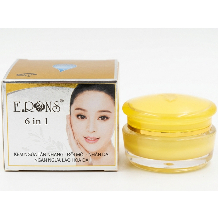 Kem Dưỡng Trắng Hồng - Phục Hồi Da Thâm Sạm - Cân Bằng Độ Ẩm  ERons (Vàng-Xám)