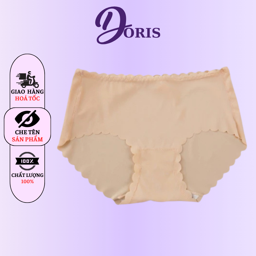 Quần Lót Nữ Gân Tăm Co Giãn – Mềm Mại Thoáng Mát, Viền Lượn DORIS 2015