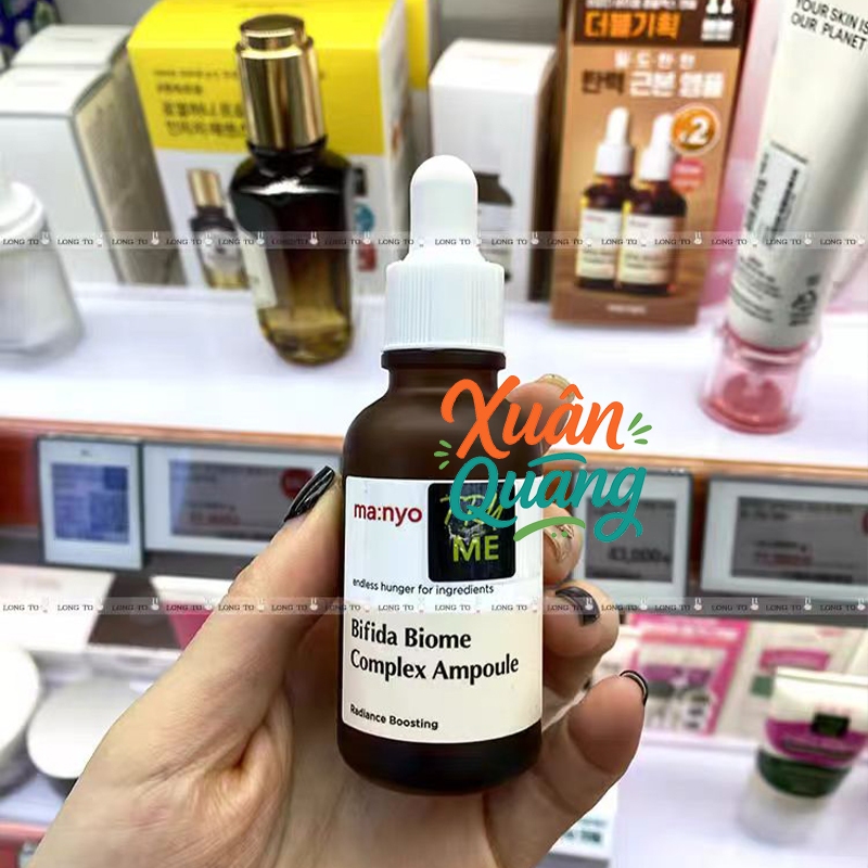 Tinh Chất Dưỡng Da Ma:nyo Bifida Biome Complex Ampoule 50ml / Pure Cleansing Oil 200ml / Pure&Deep Cleansing Foam 120ml