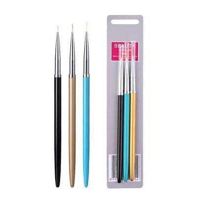 BỘ 3 CỌ VẼ NÉT BEAUTY – DỤNG CỤ VẼ NAIL CHUYÊN NGHIỆP