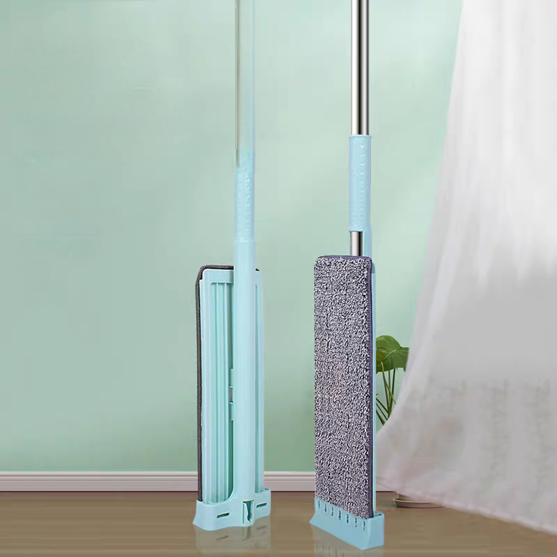 Cây lau nhà tự vắt thông minh kèm xô đựng nước cây lau nhà bàn lau 35cm chổi lau nhà 360 độ tiện lợi