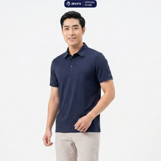 Áo Polo Nam Winfit Form Regular chất vải 41% Sorona thoáng khí, mềm mịn, chống nhăn, mặc đi làm và đi chơi WPL001