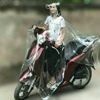 áo mưa trong suốt cánh dơi 1 đầu,áo mưa siêu nhẹ trắng trong suốt
