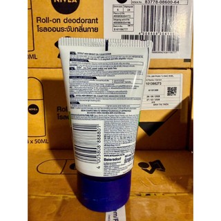 Sữa Rửa Mặt Nivea Men Bright Oil Clear Scrub 100g