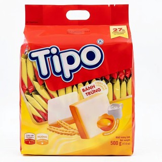 [COMBO 1-2-3-5] Bịch 500g Bánh Trứng Tipo Hữu Nghị - Giòn Tan Thơm Ngon