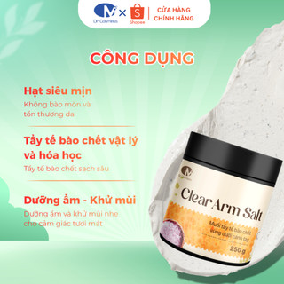 Muối Tẩy Tế Bào Chết Nách, Không Đau Rát, Dưỡng Sáng, Giảm Thâm, Giảm Mùi Dr Cosmess