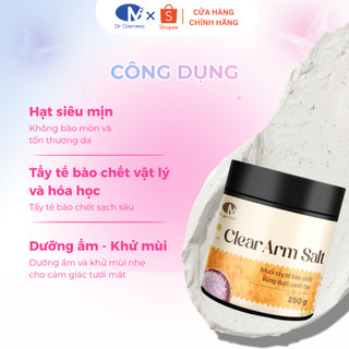 Muối Tẩy Tế Bào Chết Nách Vật Lý Dr Cosmess Giảm Thâm, Làm Sáng, Giảm Mùi, Hương The Mát 250g