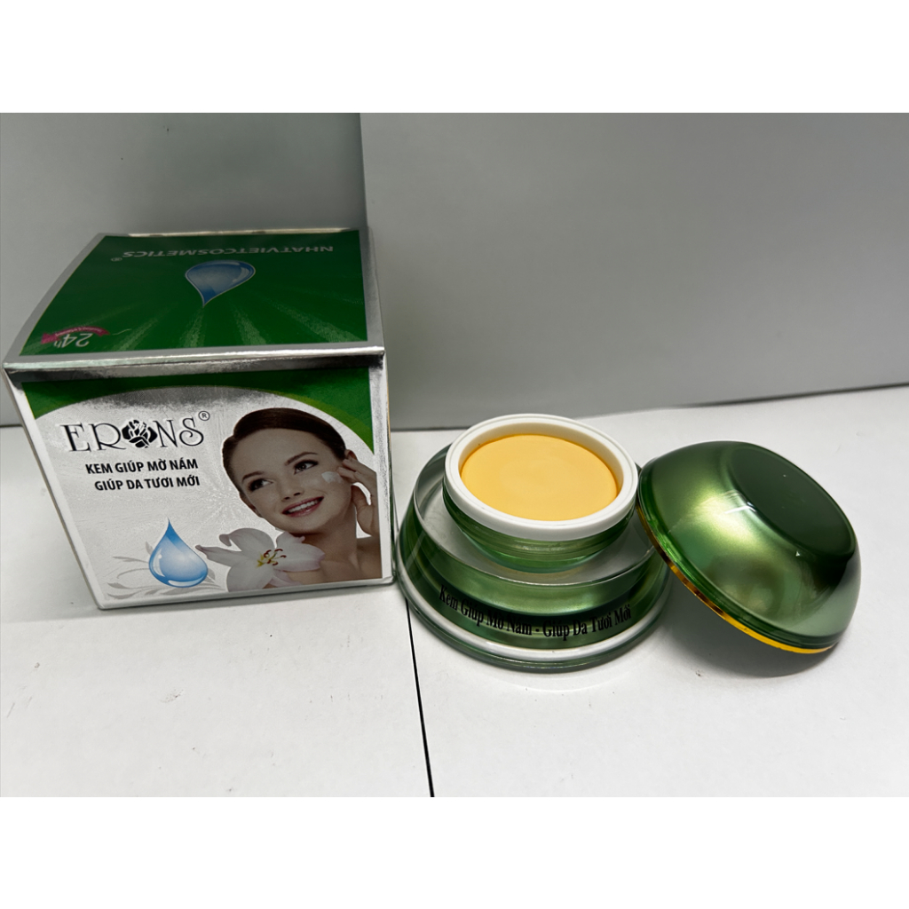 Kem Face ERons [Xám Xanh Lá] - Cấp Ẩm Chuyên Sâu, Hỗ Trợ Giảm Sạm Da Và Tái Tạo Da Hư Tổn