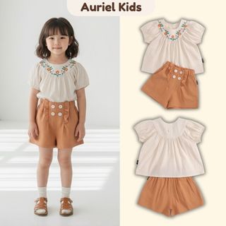 [BST ĐỒ BỘ NGẮN 2026] Đồ Bộ Bé Gái, Set Bộ Đi Biển Cho Bé Gái Chất Liệu Cotton Mát Mịn Nhẹ Nhàng