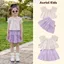 Đồ Bộ Bé Gái, Set Bộ Đi Biển Cho Bé Gái Chất Liệu Cotton Mát Mịn Nhẹ Nhàng