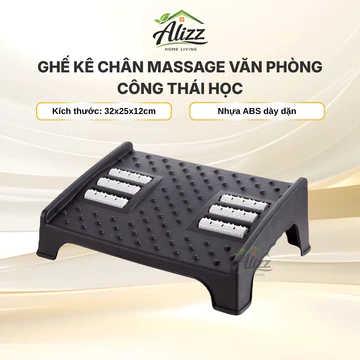 Ghế Kê Chân Văn Phòng Ghế Kê Chân Công Thái Học Ghế Massage Chân Ghế Gác Chân Văn Phòng Hai Trục Lăn