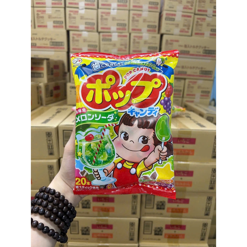 Kẹo mút trái cây FUJIYA Nhật Bản gói 128g - Nhập Khẩu Nhật Bản
