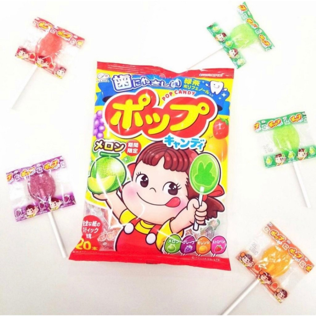 Kẹo mút trái cây FUJIYA Nhật Bản gói 128g - Nhập Khẩu Nhật Bản