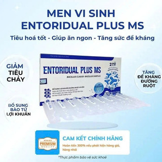 [CHÍNH HÃNG] Combo Giúp Ăn Ngon, Tiêu Hóa Tốt - Men Entoridual Plus MS + Sắt Fitolabs BioFe+