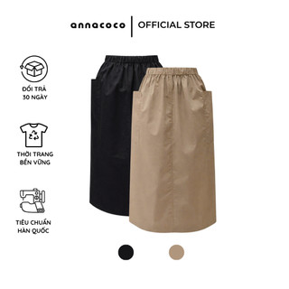 [HOẢ TỐC] Chân Váy Midi Túi Hộp Phong Cách Hàn Quốc | Nicole Skirt