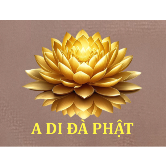 Hình in pét ủi nhiệt vải áo,mũ,nón,balo,túi sách,...mẫu hoa sen A DI ĐÀ PHẬT may mắn bình an,ủi tại nhà bằng bàn ủi