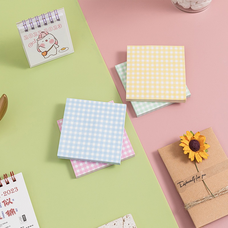 Giấy Note Nhiều Màu, Giấy Nhớ MESO 100 Tờ - Giấy Note Cute Có Sẵn Keo Dán
