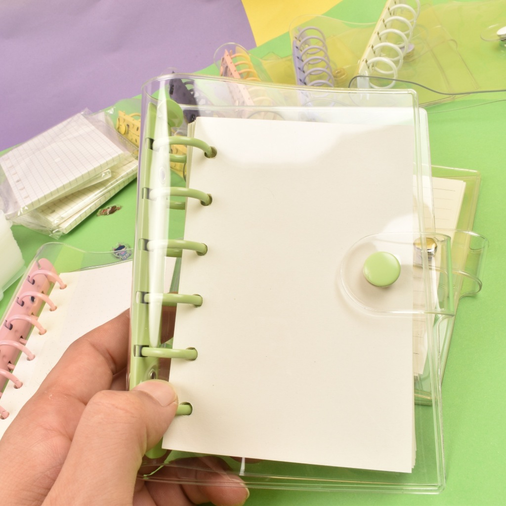 Sổ Còng PVC A7 Đựng Card, Sổ Còng Đựng Card A7 mini, Sổ Collect Card A7, Binder Nhựa PVC Trong Suốt