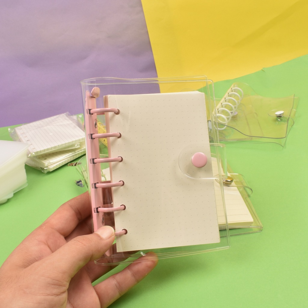 Sổ Còng PVC A7 Đựng Card, Sổ Còng Đựng Card A7 mini, Sổ Collect Card A7, Binder Nhựa PVC Trong Suốt