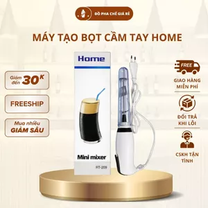 Máy tạo bọt sữa, cà phê cầm tay Home 25W, máy đánh bọt kem mạnh tốc độ nhanh tiện lợi dùng cho pha chế