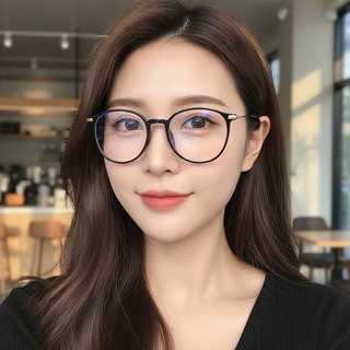 Kính Giả Cận Nam Nữ ALOLA Gọng Kính Tròn TR90 Chống Ánh Sáng Xanh Đổi Màu Khi Ra Nắng Thời Trang