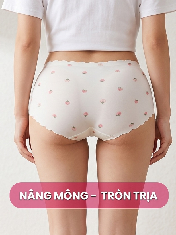 Set Chip Dâu Tây  Kháng Khuẩn Co Giãn