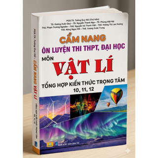 Sách - Cẩm Nang Ôn Luyện Thi THPT, Đại Học Môn Vật Lí - ndbooks