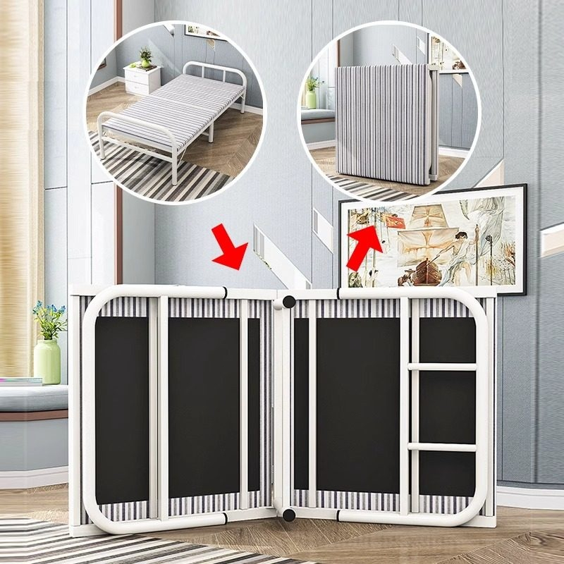 【HOT】Giường xếp văn phòng, giường xếp văn phòng ngủ trưa gấp gọn 1m2 khung thép chắc chắn