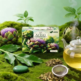 Trà Atiso Túi Lọc AMMU Đặc Sản Đà Lạt Thảo Mộc Tự Nhiên Hương Thanh Nhẹ Dễ Uống