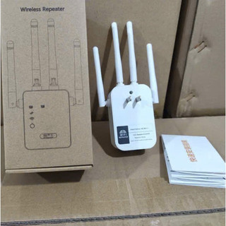 Kích sóng Wifi 4 râu tốc độ cao 300Mbs. Mở rộng vùng phủ sóng, cải thiện tốc độ mạng Wifi