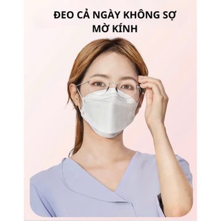 Thùng 300 -100 Cái khẩu trang 4D Kf94 4 Lớp người lớn Dr.eco chính hãng kháng khuẩn chống tia UV